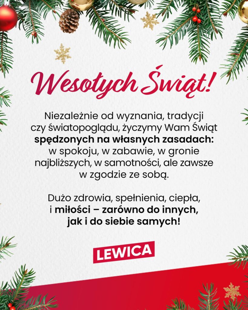 Życzenia Świąteczne.